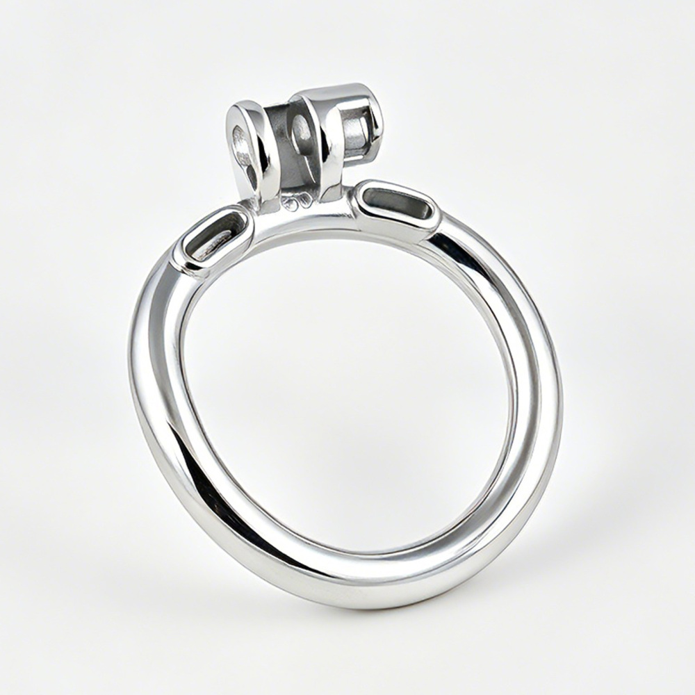 Curved Cock Cage Base Ring Steel for F240 F268 Chastity