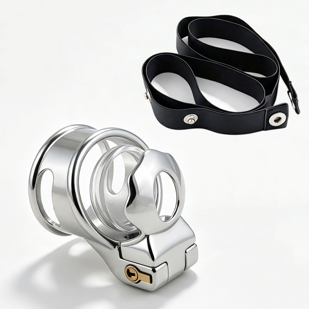 Stainless Steel Glans Cage for Men No Ball Ring