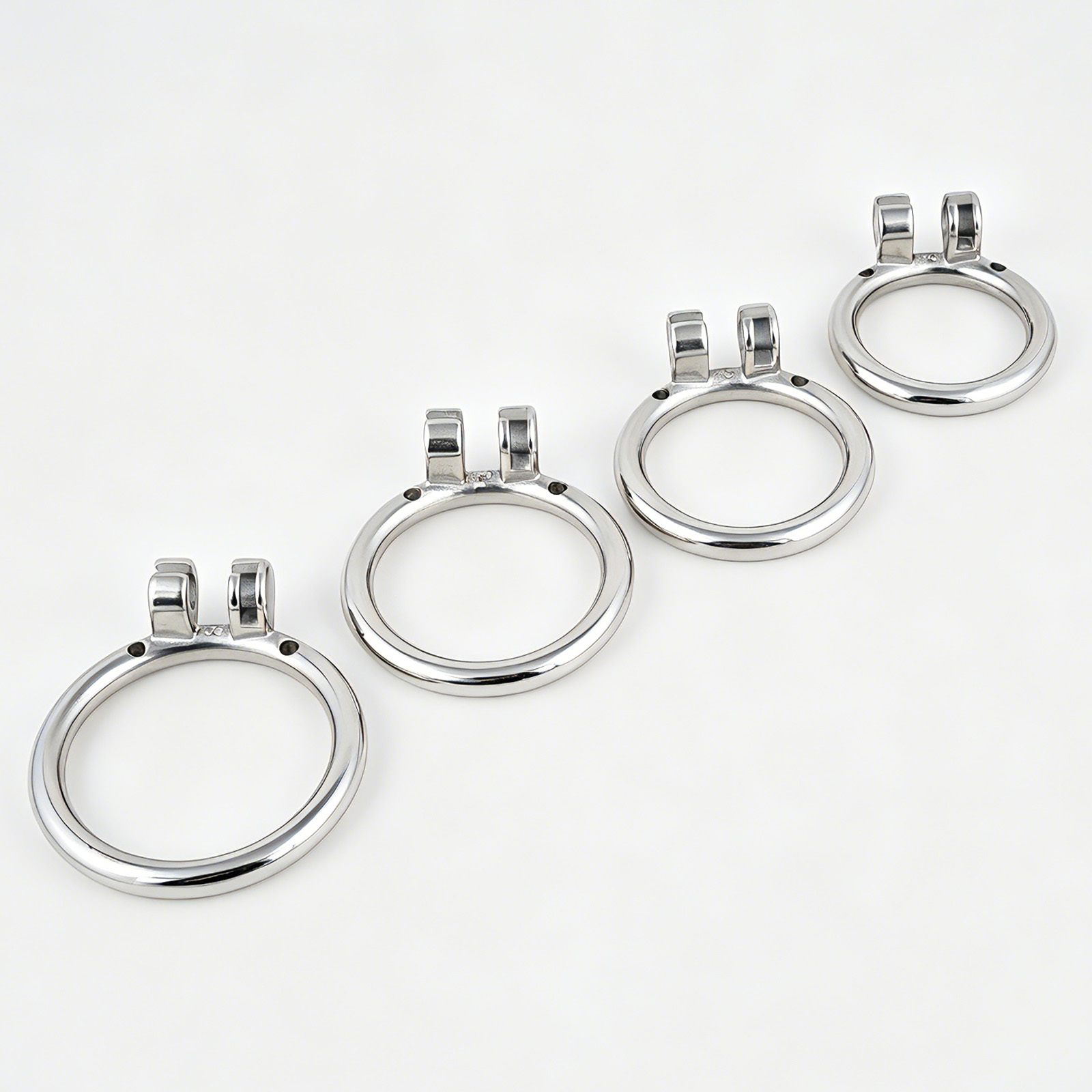 Chastity Cage Base Ring Stainless Steel Locking Ring (for F238)