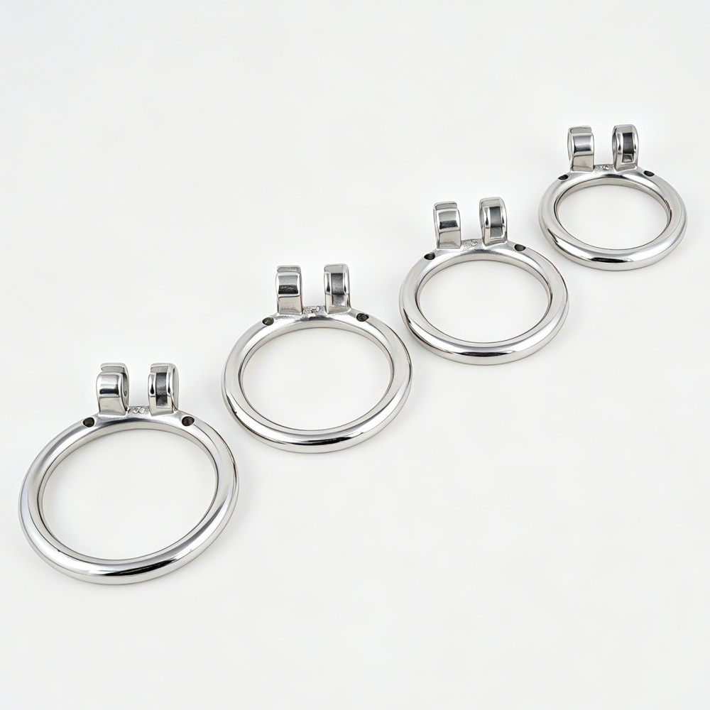 Chastity Cage Base Ring Stainless Steel Locking Ring (for F238)