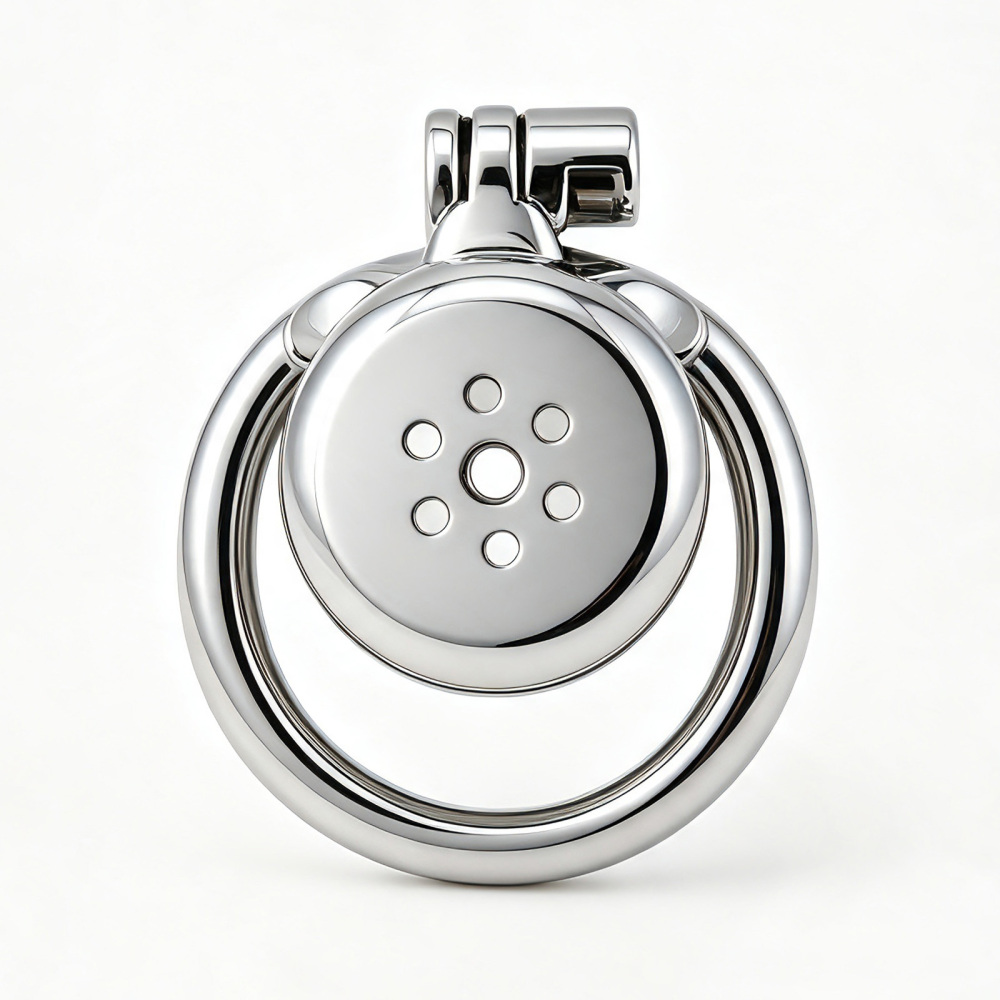 Inverted Stainless Steel Chastity Cage for Men (only cages do not include rings and locks)