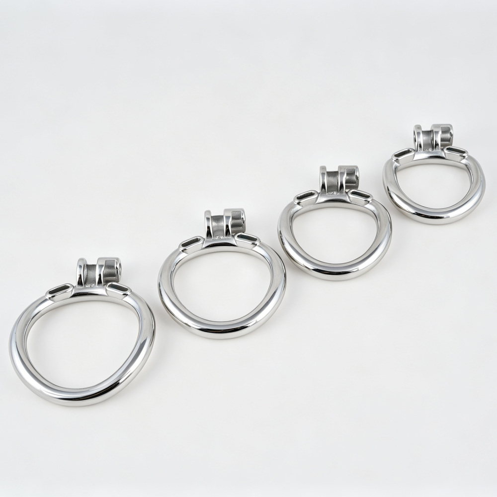 Curved Cock Cage Base Ring Steel for F240 F268 Chastity