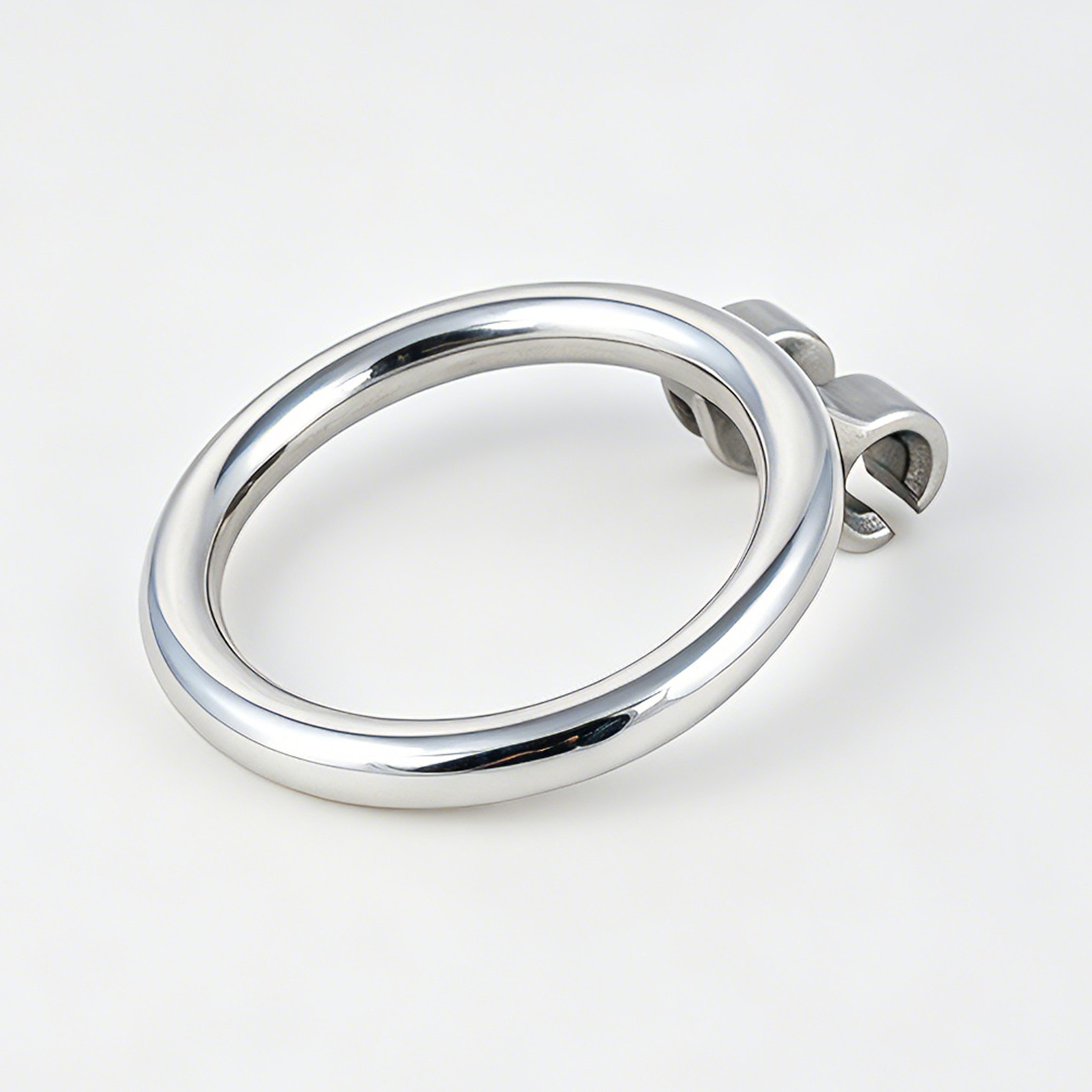 Chastity Cage Base Ring Stainless Steel Locking Ring (for F238)