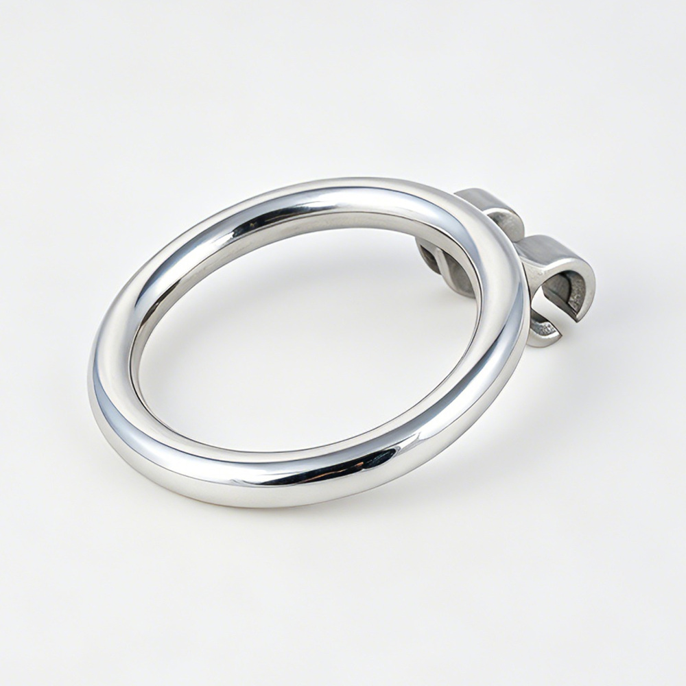 Chastity Cage Base Ring Stainless Steel Locking Ring (for F238)