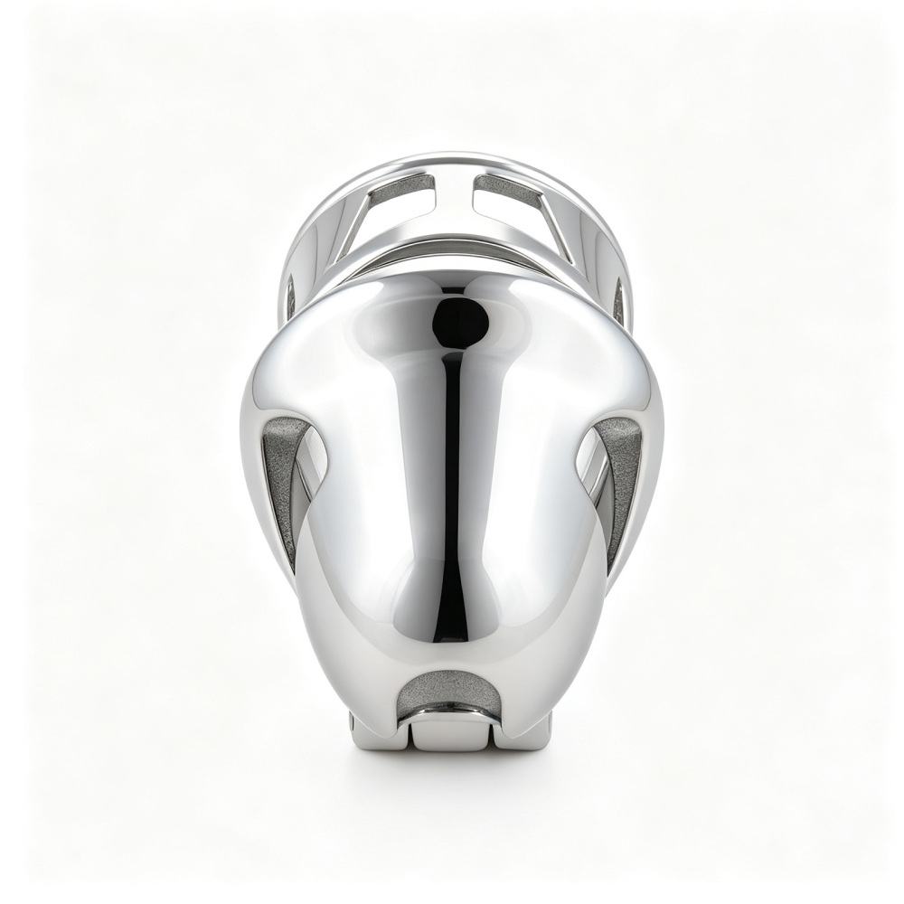 Glans Chastity Cage Stainless Steel No Base Ring