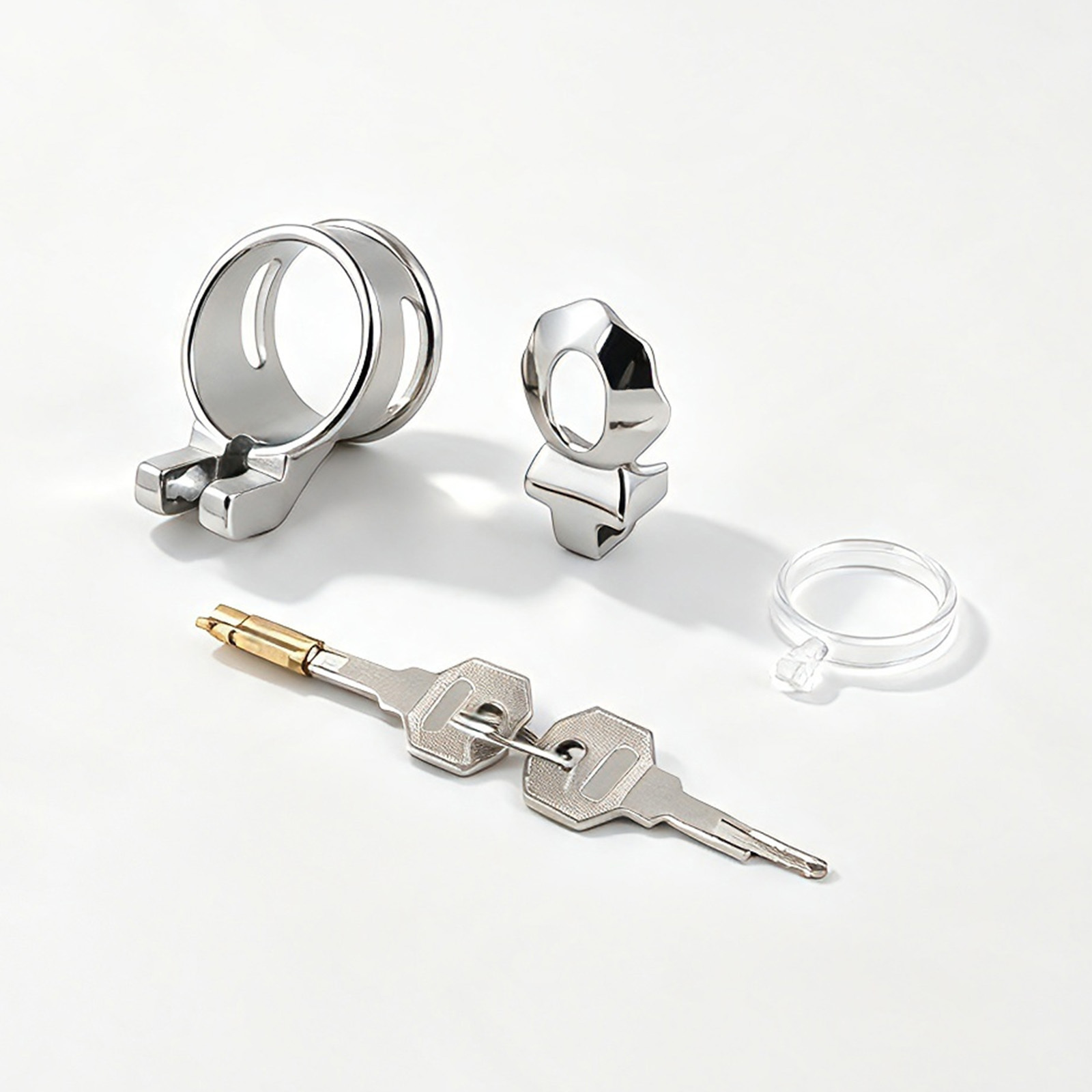 Stainless Steel Glans Cage for Men No Ball Ring