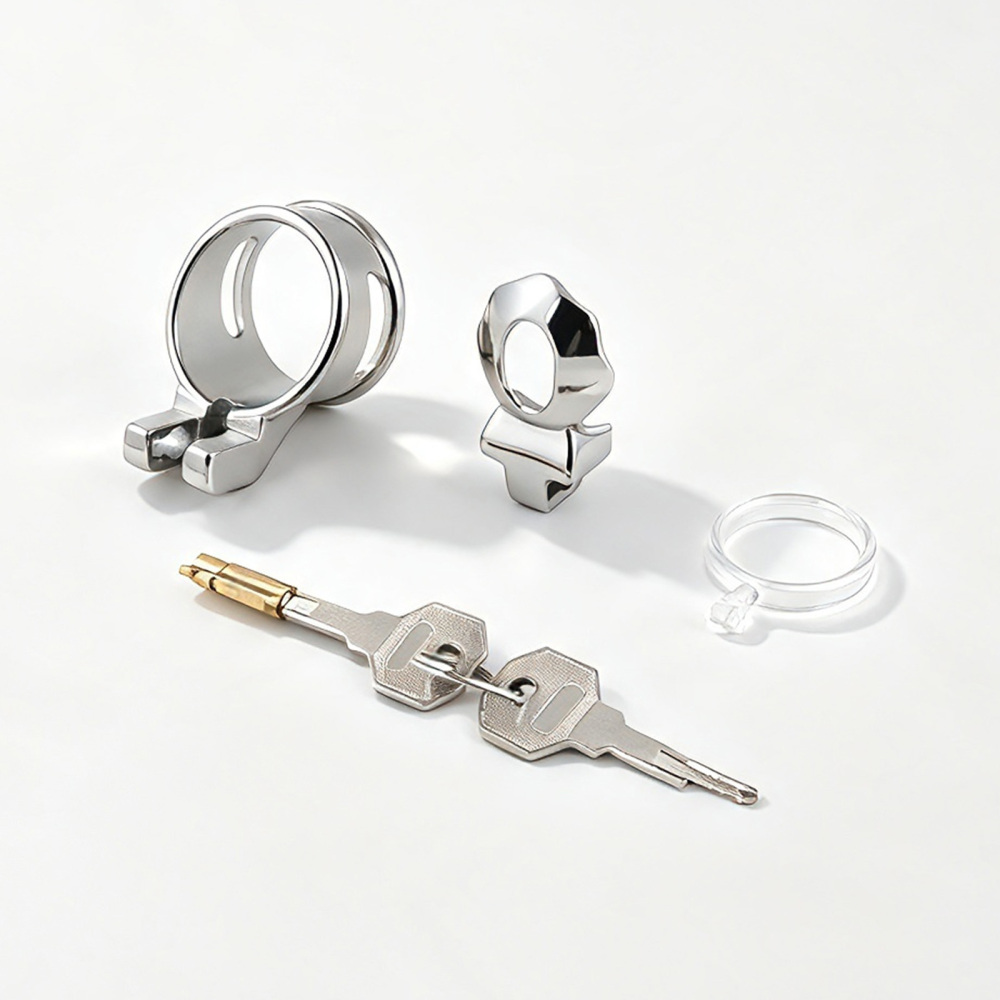 Stainless Steel Glans Cage for Men No Ball Ring