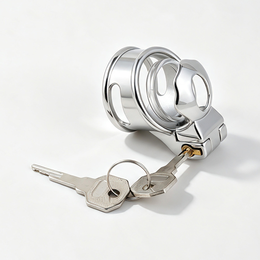 Stainless Steel Glans Cage for Men No Ball Ring