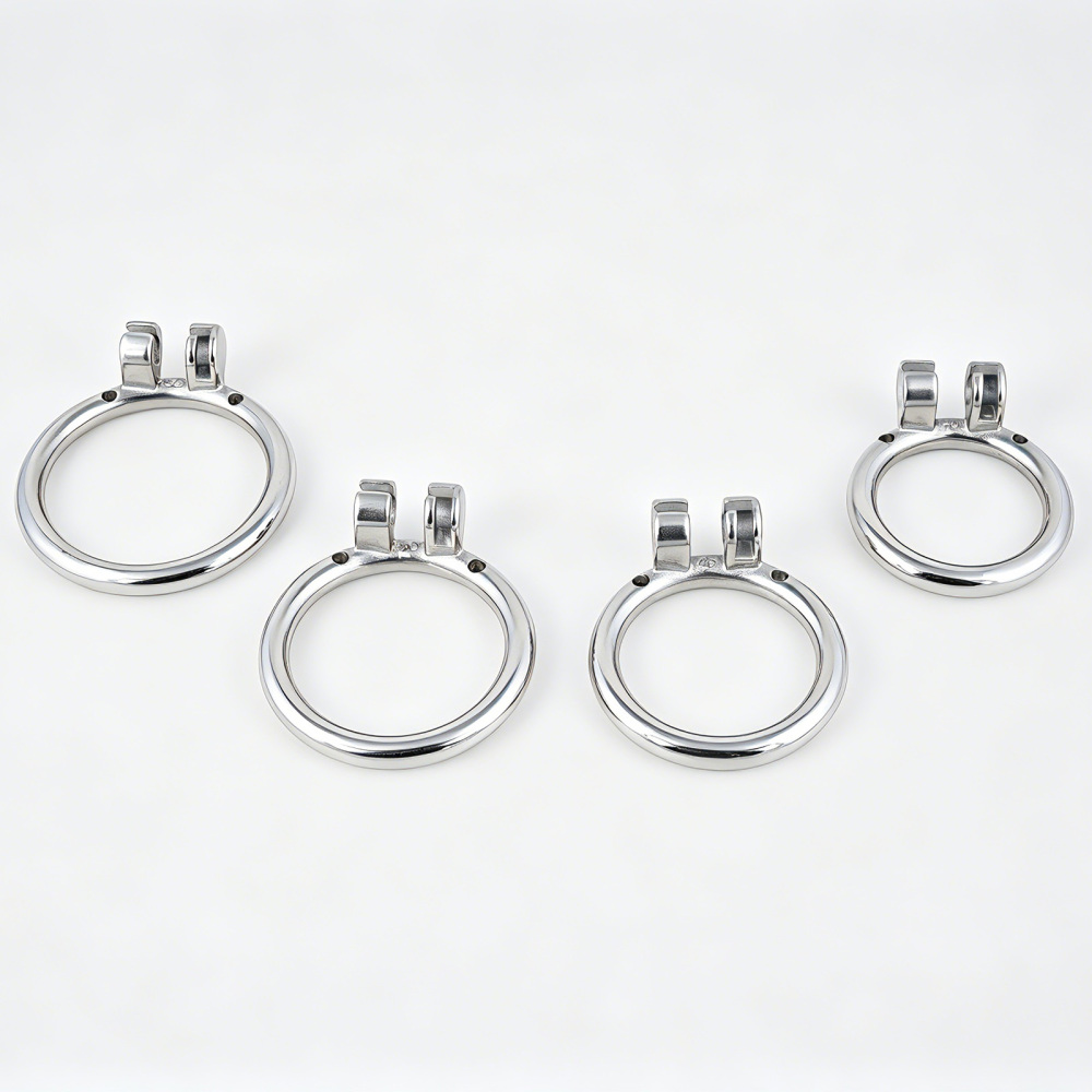 Chastity Cage Base Ring Stainless Steel Locking Ring (for F238)