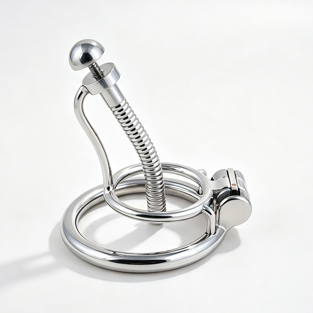 Jefisry Chastity Cage Stainless Steel Penis Lock (only cages do not include rings and locks)
