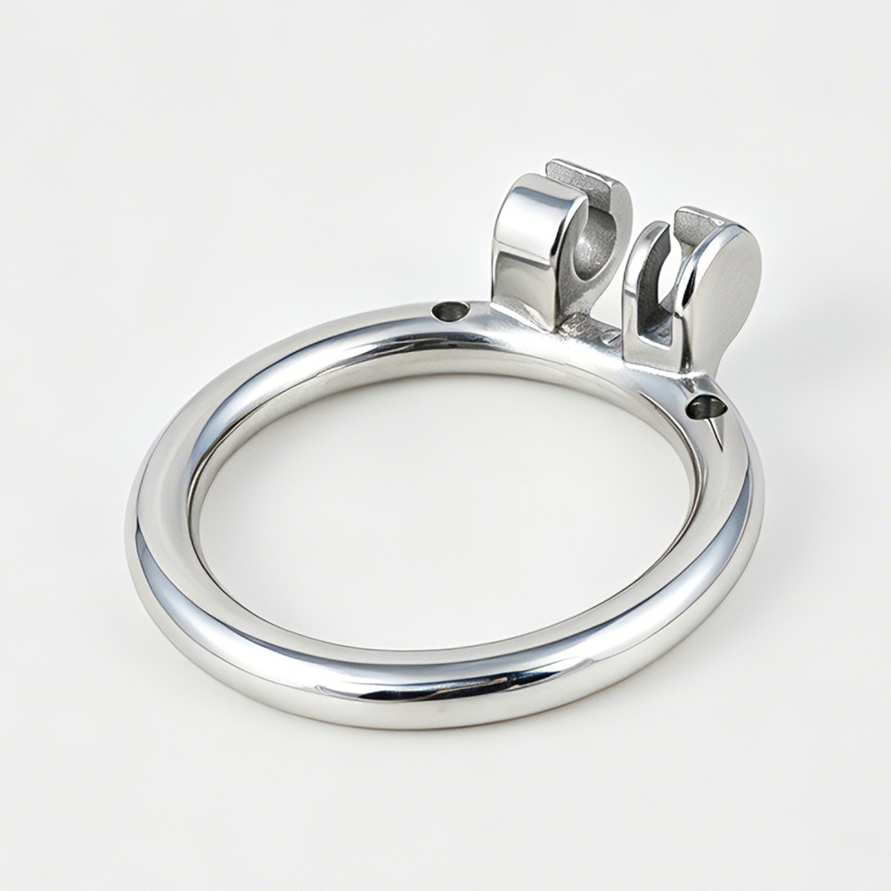 Chastity Cage Base Ring Stainless Steel Locking Ring (for F238)