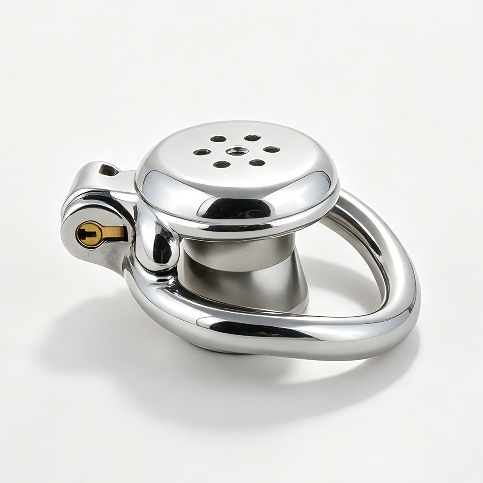 Inverted Stainless Steel Chastity Cage for Men (only cages do not include rings and locks)