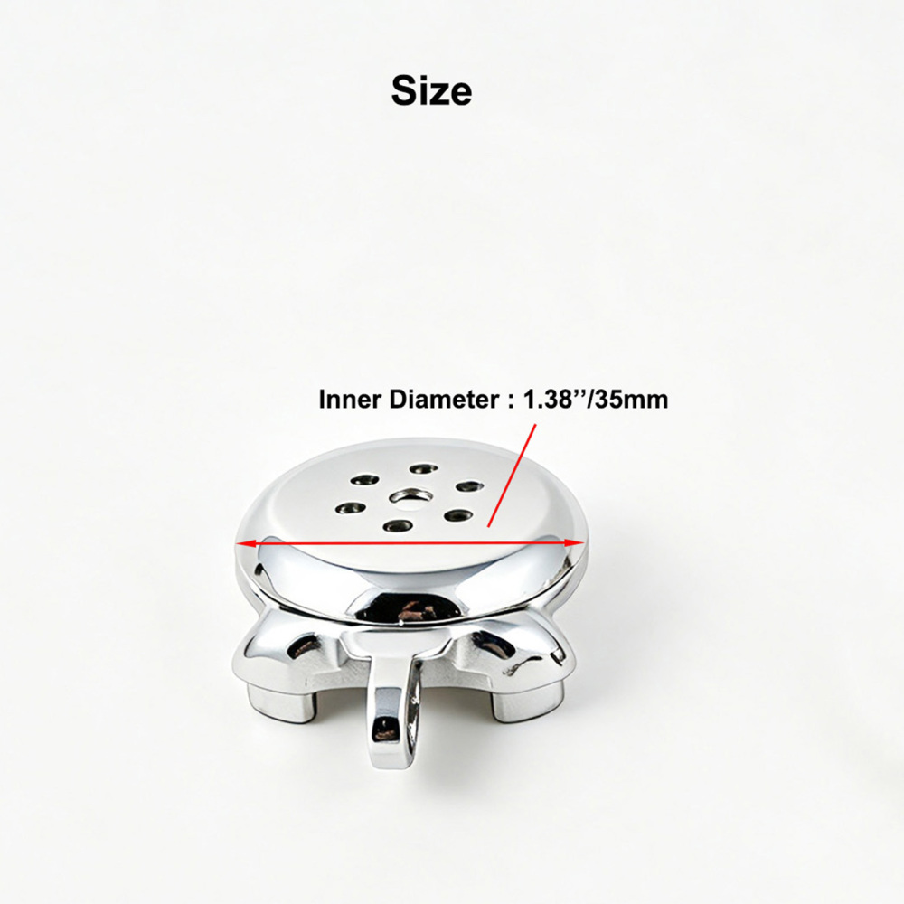 Short Stainless Steel Chastity Cage for Men (only cages do not include rings and locks)