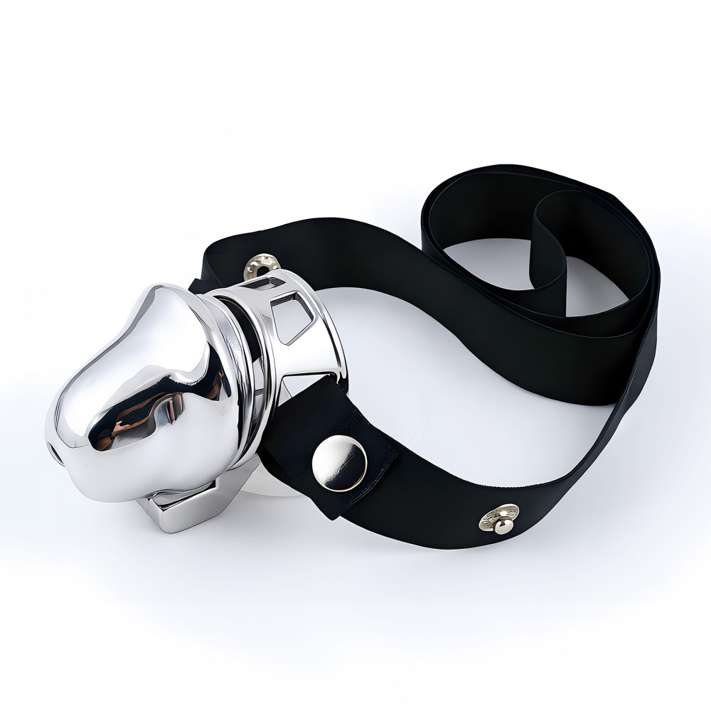 Glans Chastity Cage Stainless Steel No Base Ring