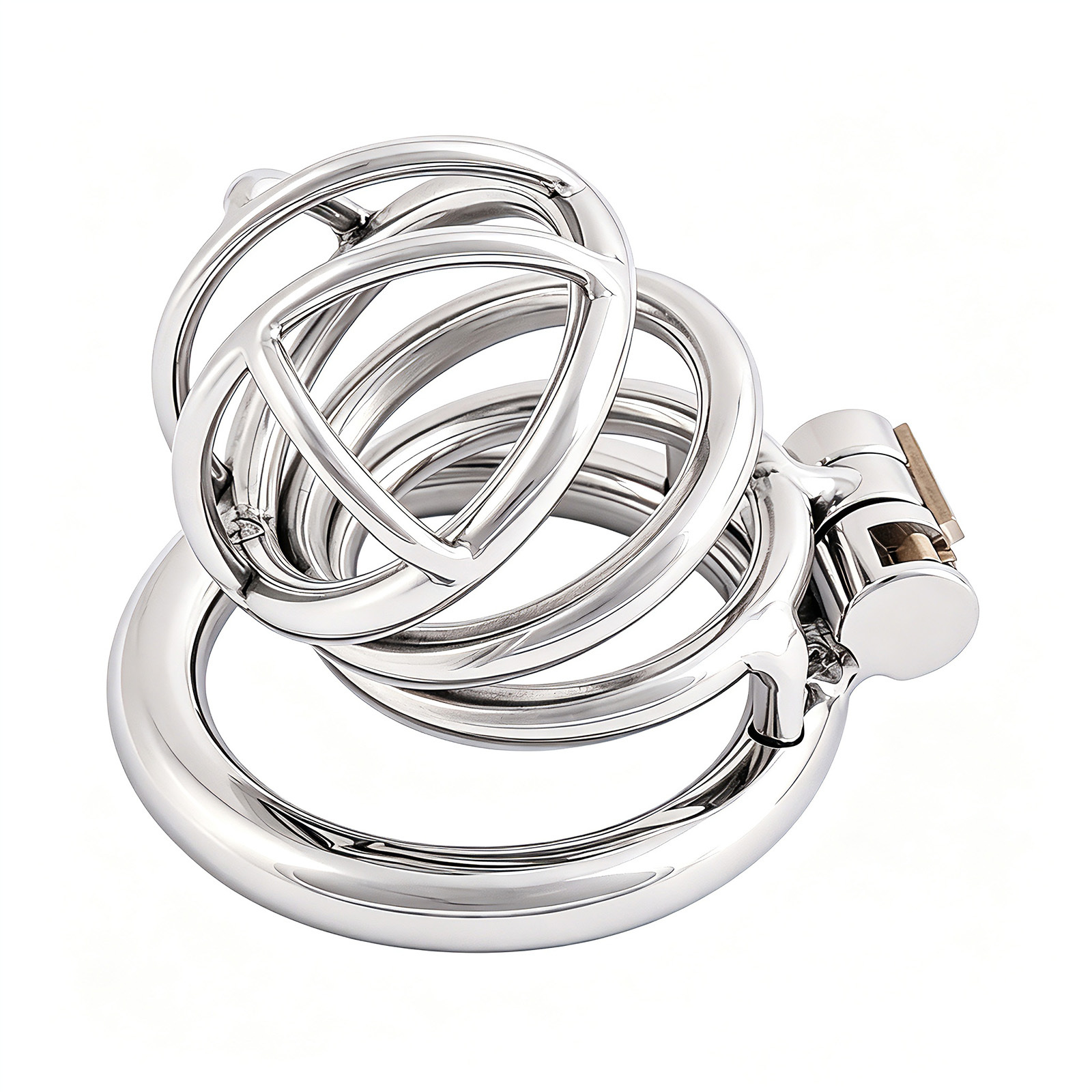 TERNENCE Medical Grade Stainless Chastity Device Male Cock Cage Adult Game Sex Toy