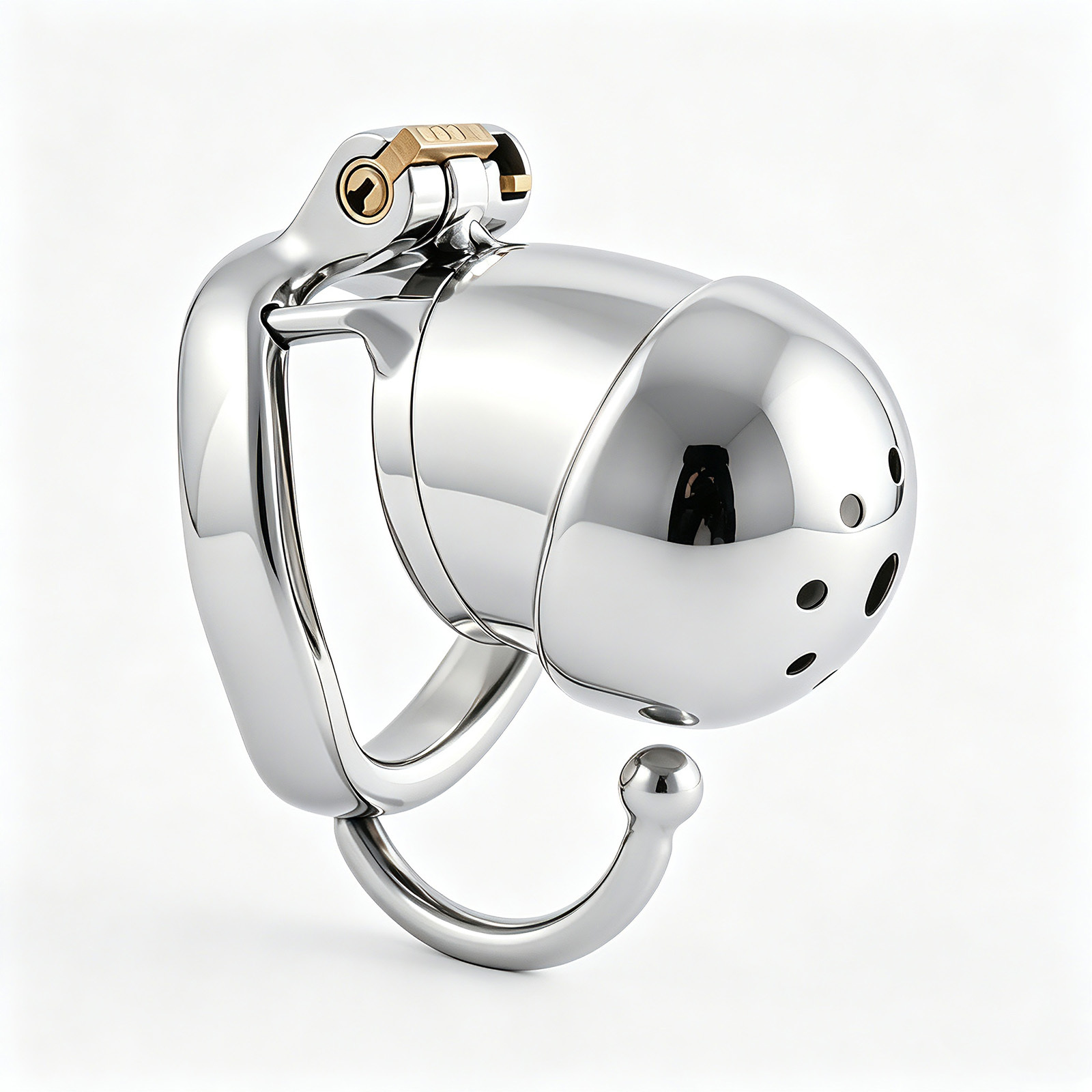 TERNENCE Male Chastity Cage Stealth Lock for Adults Solitary Extreme Confinement Cage