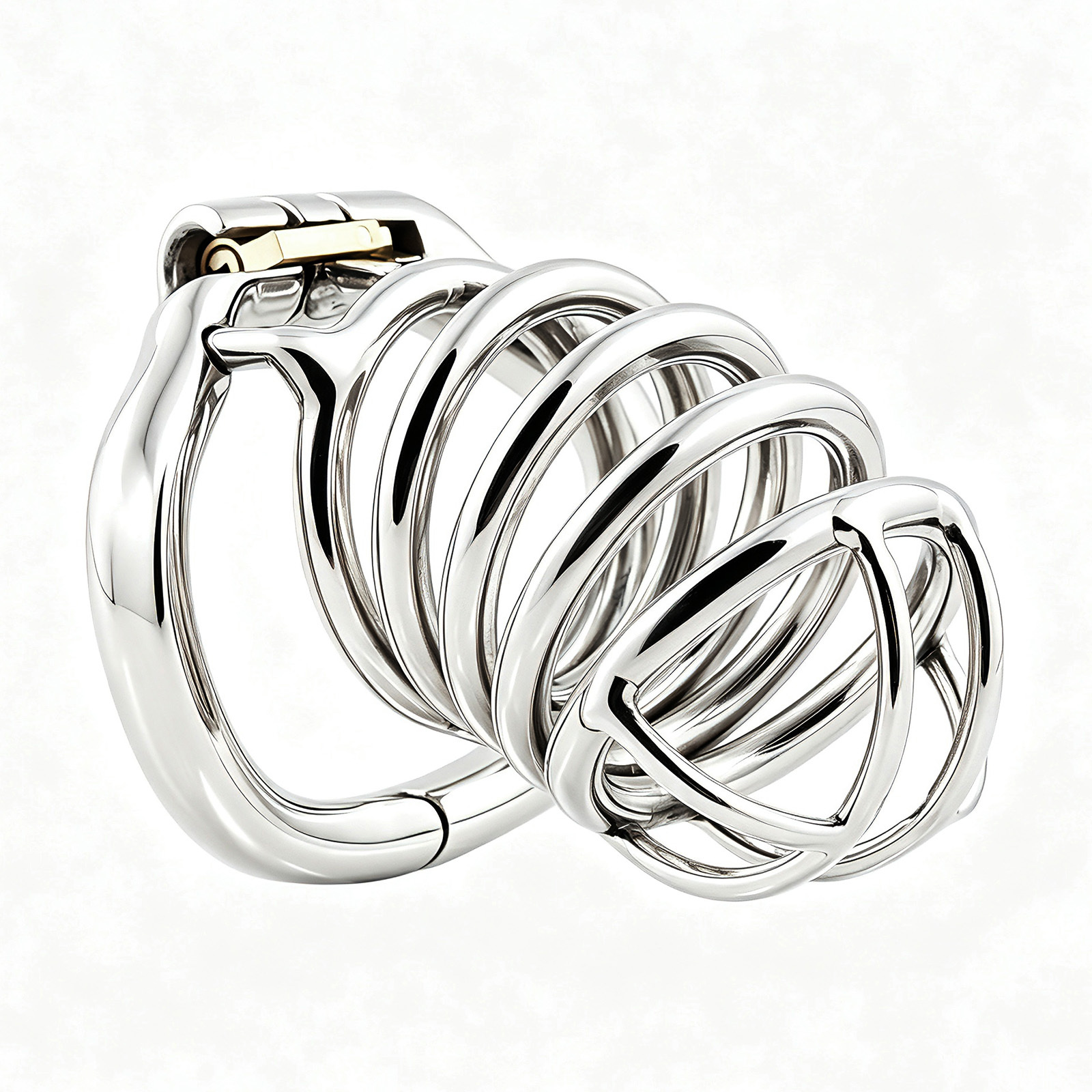 TERNENCE Stainless Chastity Device Male Ergonomic Design Long Cock Cage