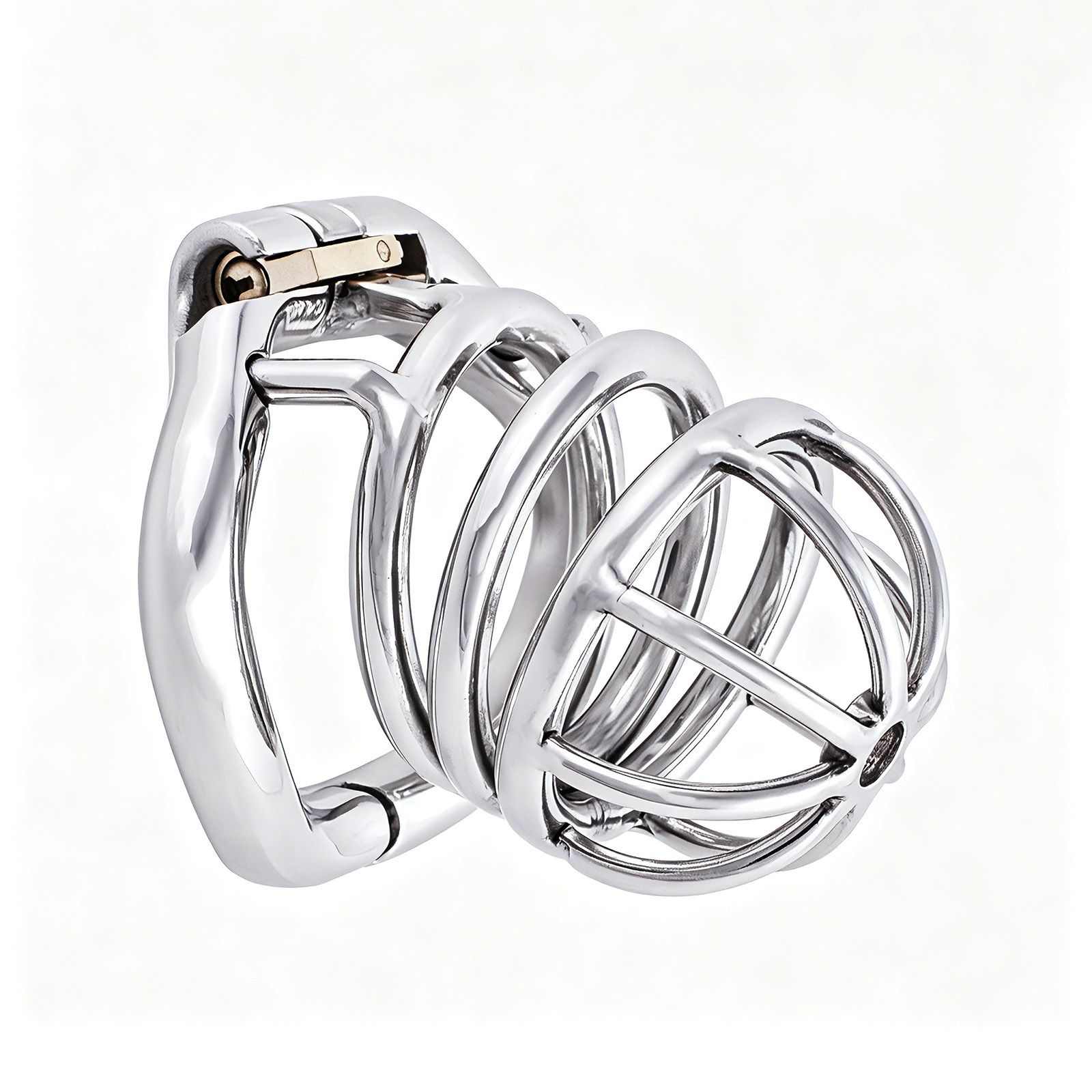 TERNENCE Medical Grade 304 Stainless Steel Ergonomic Design Chastity Device Easy to Wear Male SM Penis Exercise Sex Toys