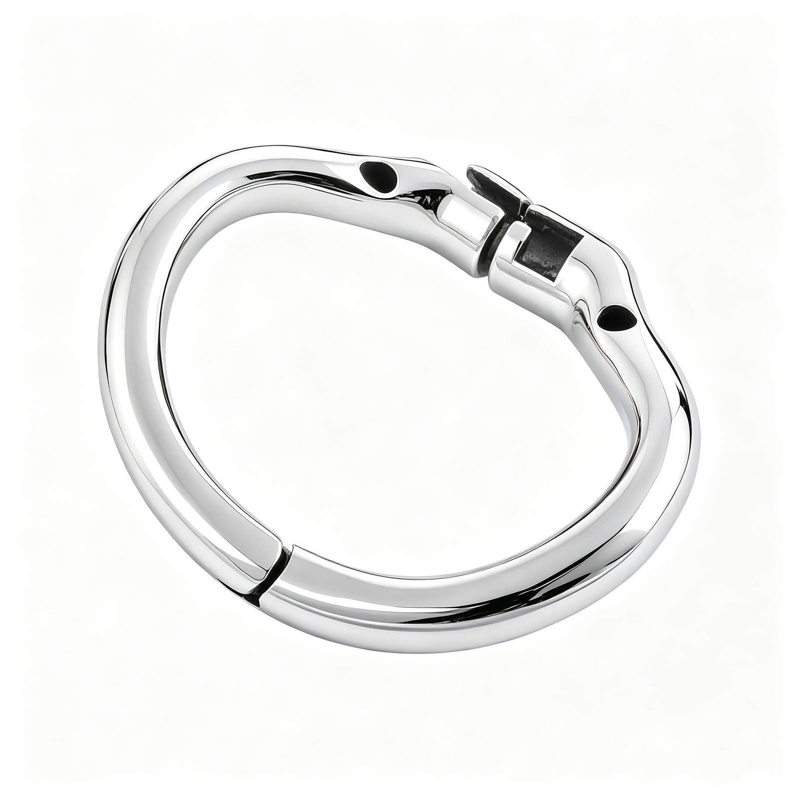 TERNENCE Ergonomic Design Stainless Chastity Device Cock Cage Base Ring Male Spares