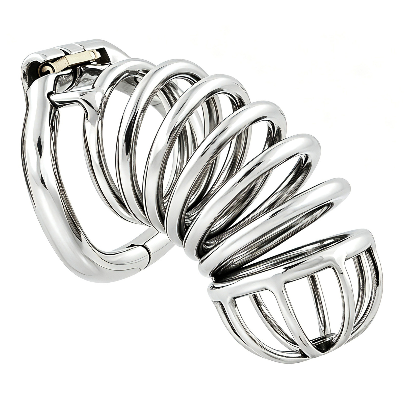 TERNENCE Chastity Device Male Cage Stainless Steel Long Section of The cage Men Chastity Lock