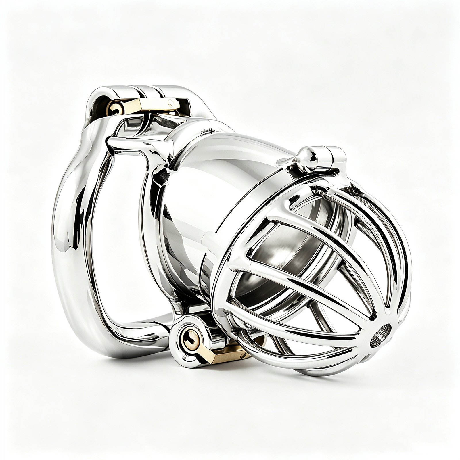 TERNENCE Ergonomic Design Chastity Device 2 Built-in Locks Male Chastity Belt Adult Game Sex Toy