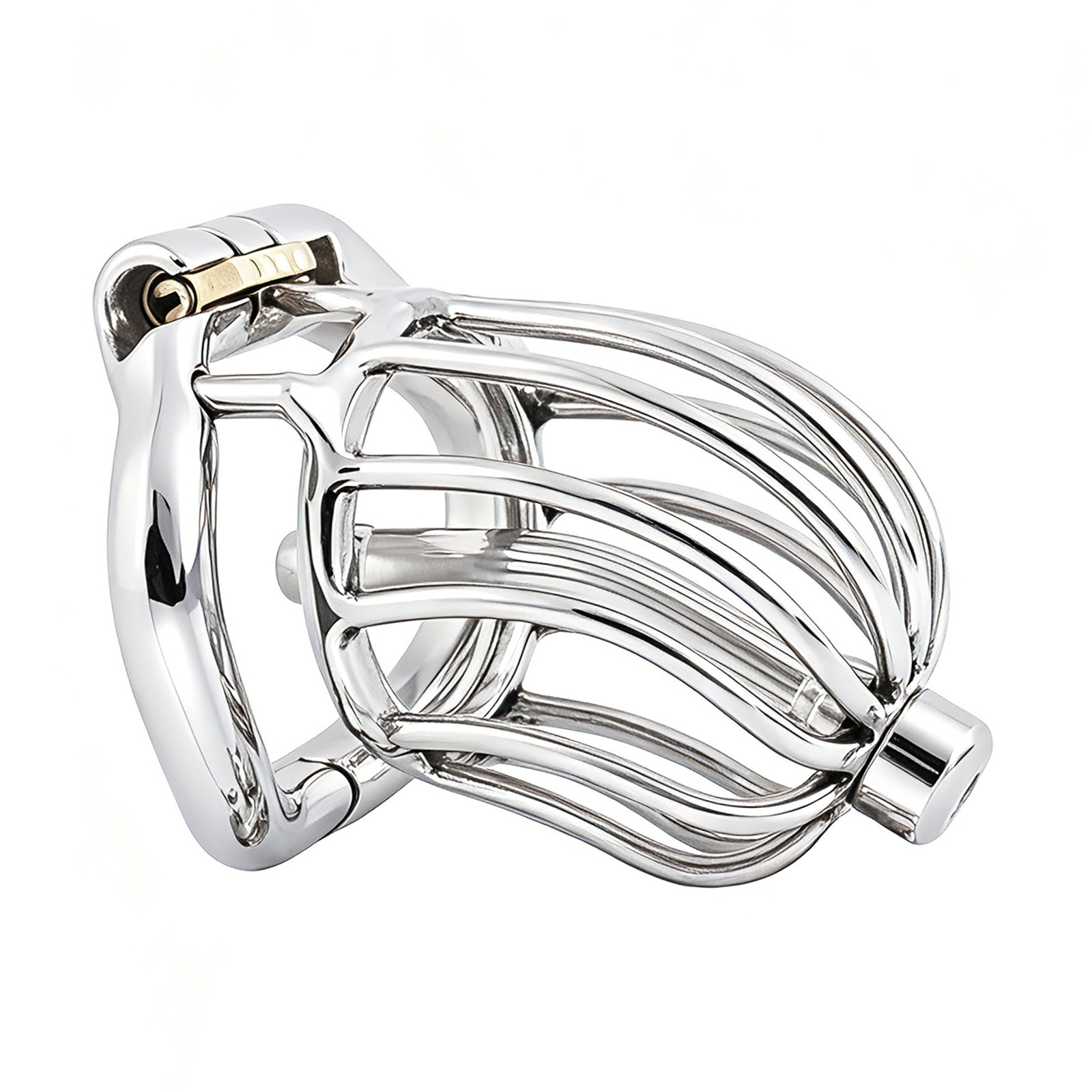 TERNENCE Male Comfortable Chastity Cock Cage SM Penis Exercise Sex Toys with Urethral Tube