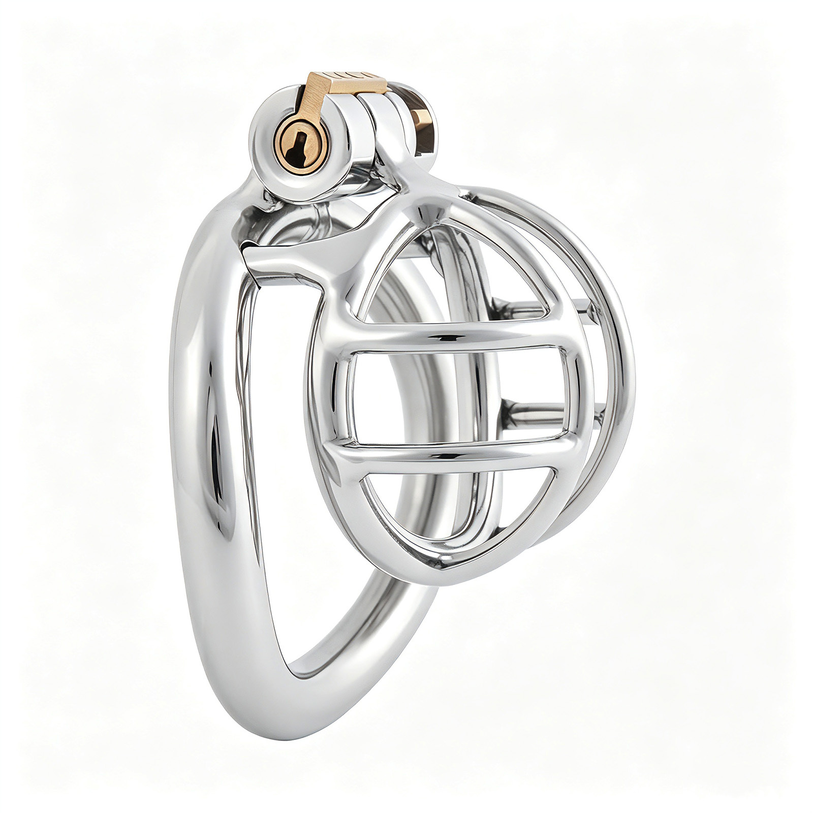 TERNENCE Stainless Steel Small Male Chastity Device Ergonomic Design Cock Cage