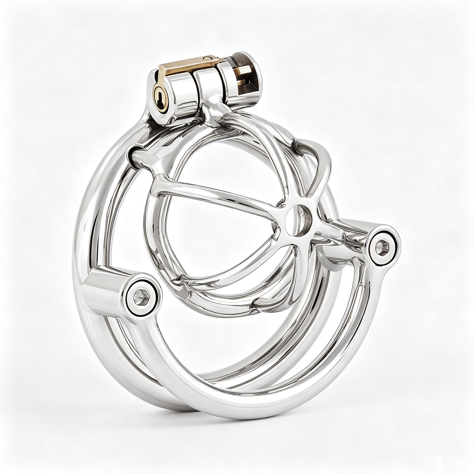 TERNENCE Male Small Chastity Device Cages Prevent Escape Design Closed Ring Cock Cage Adult Game Sex Toy