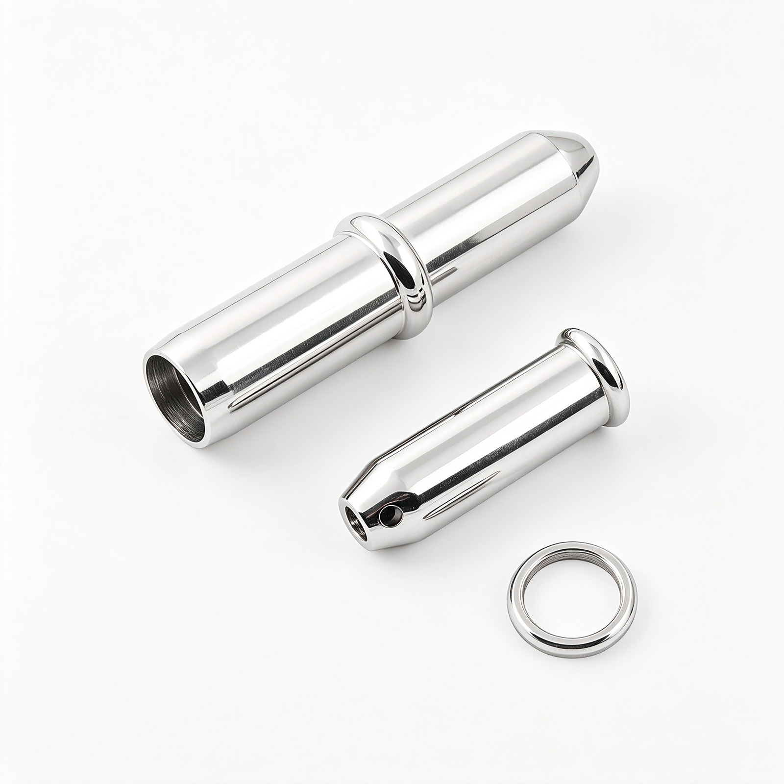 TERNENCE Stainless Steel Catheters Kit Tetherspouts Male Sound Dilator Inserts Plug for Men, 8 Sizes Optional