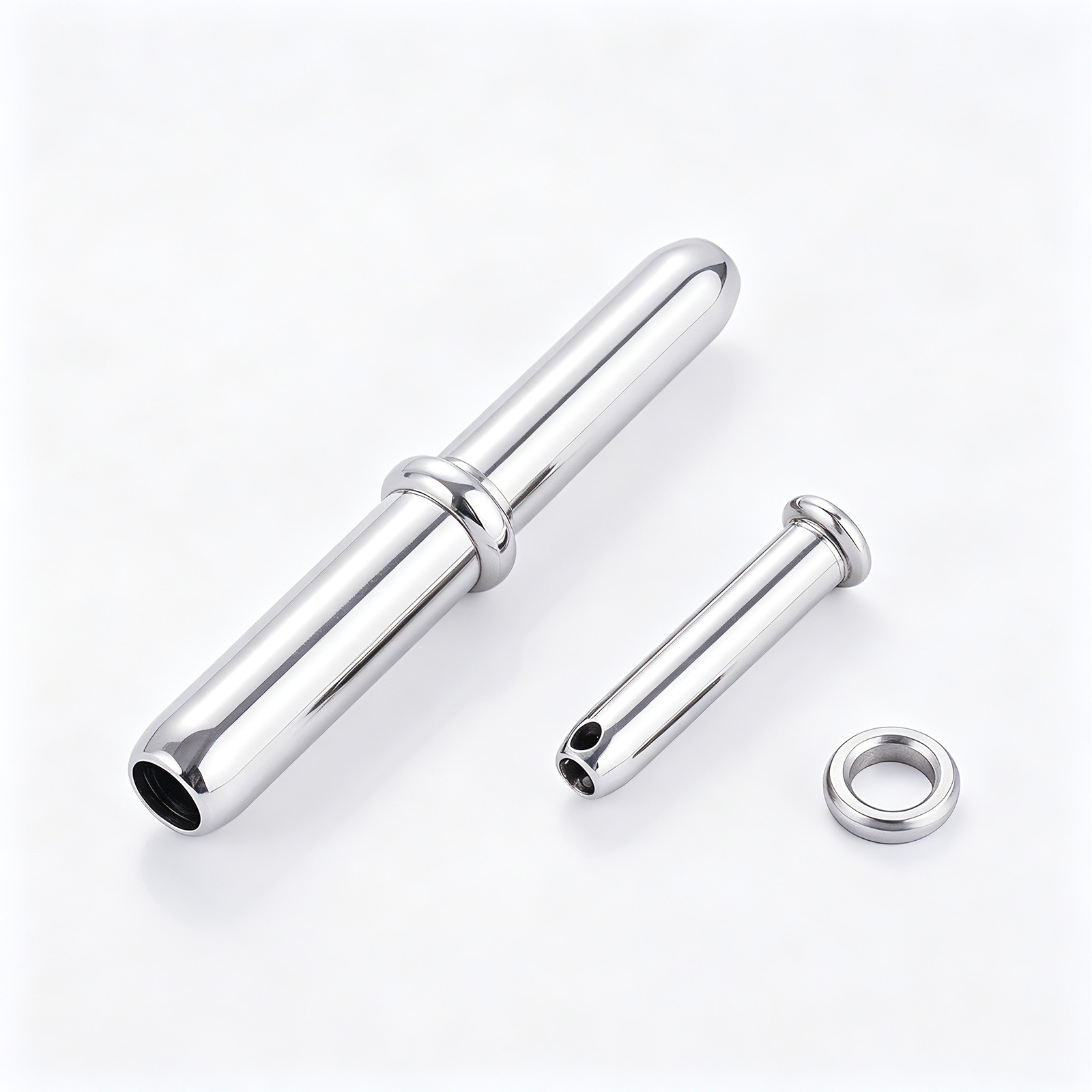 TERNENCE Stainless Steel Catheters Kit Tetherspouts Male Sound Dilator Inserts Plug for Men, 8 Sizes Optional