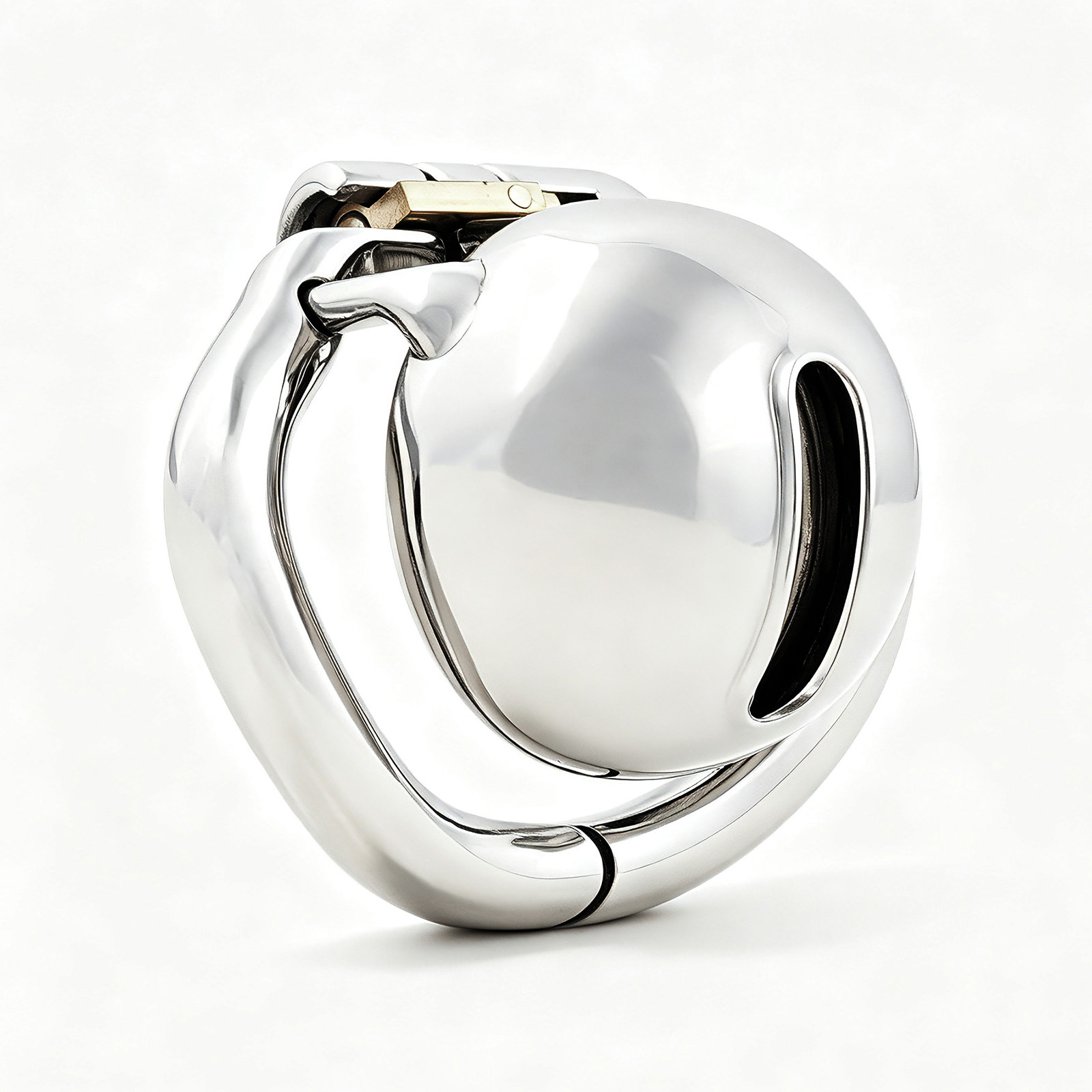 TERNENCE Mens Short Chastity Cages Ergonomic Design Hinged Ring Cock Cage Adult Game Sex Toy