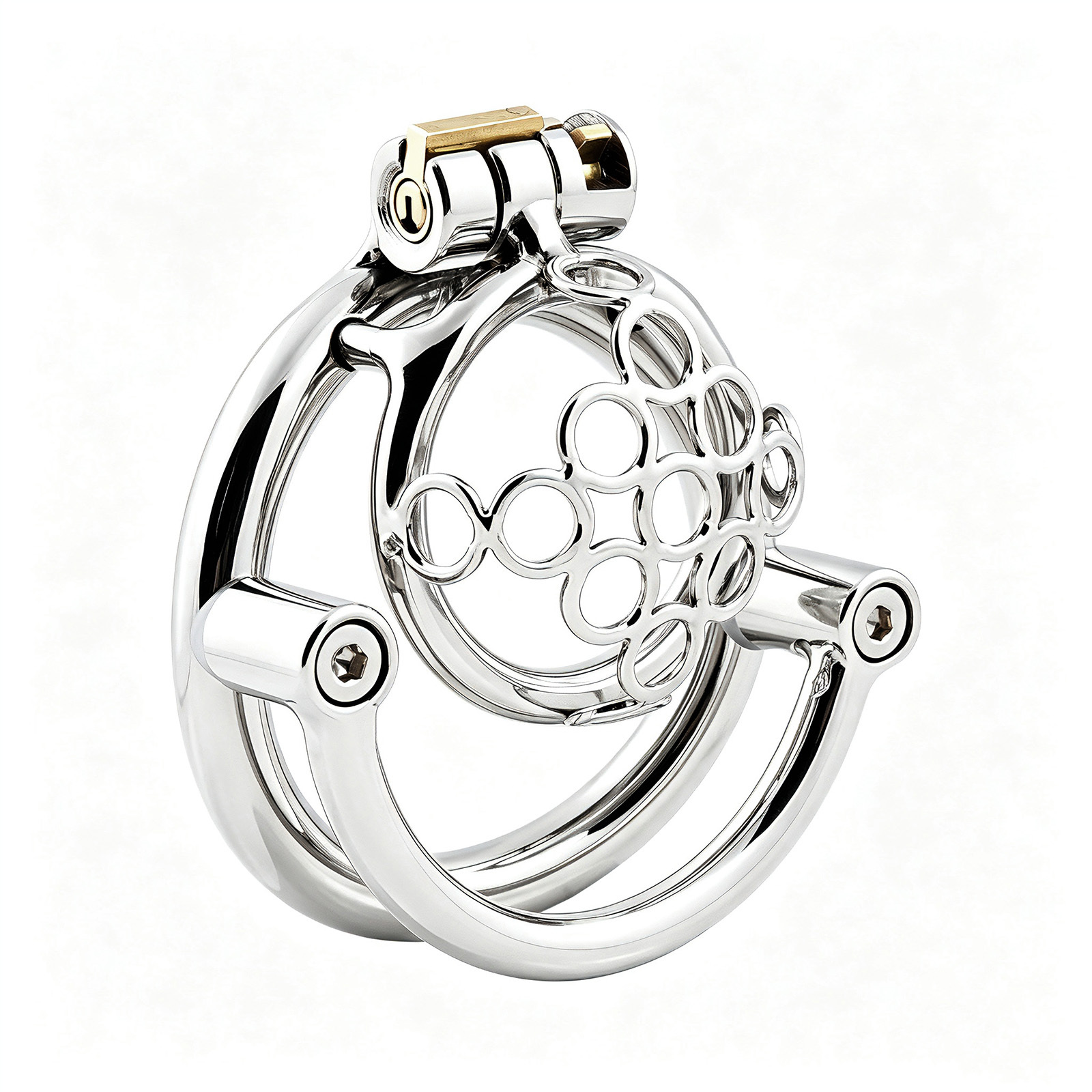 TERNENCE Mens Short Chastity Cages Prevent Escape Design Closed Ring Cock Cage Adult Game Sex Toy