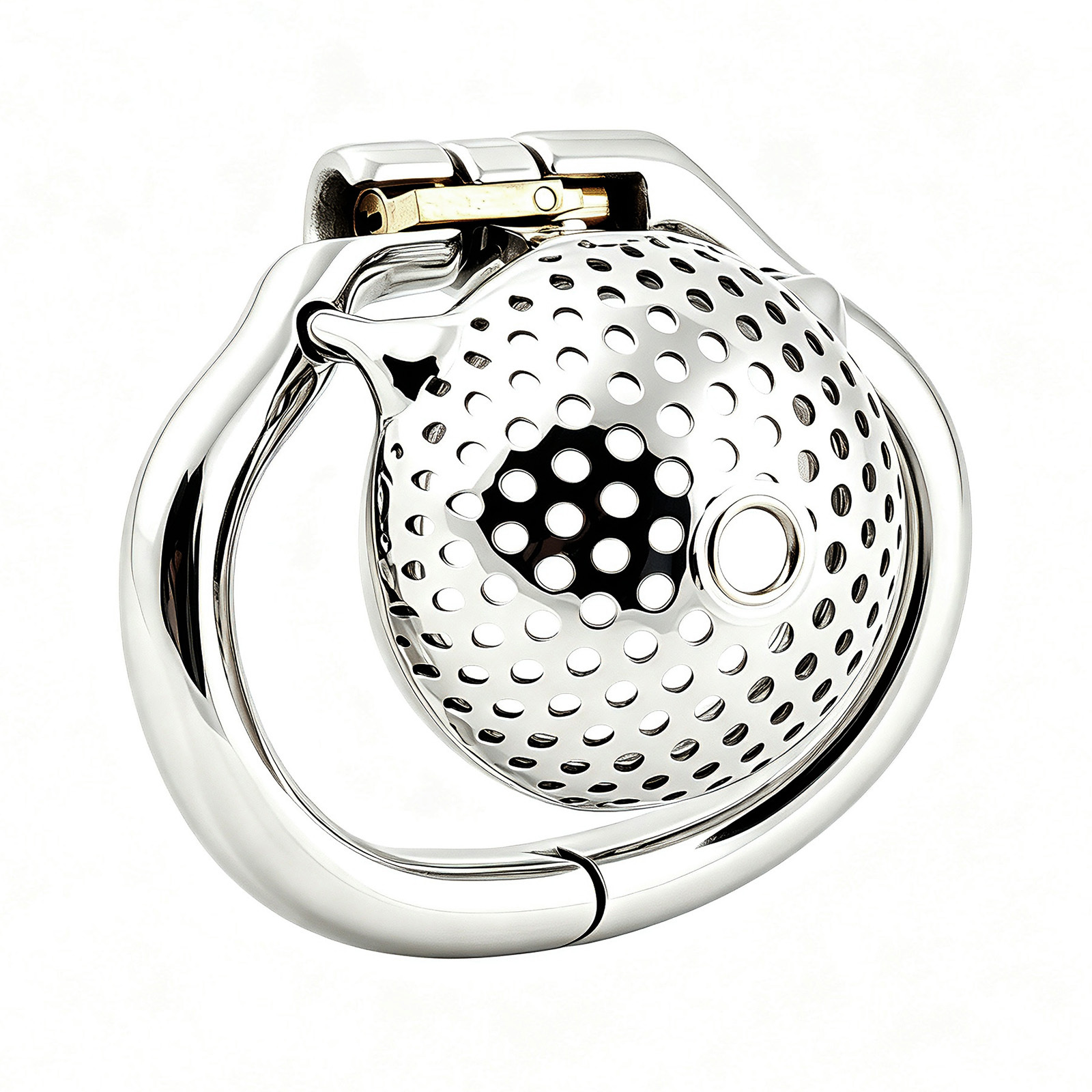 TERNENCE Men's Super Small Chastity Device Belt Steel Stainless Cock Cage Easy to Wear Adult Game Sex Toy