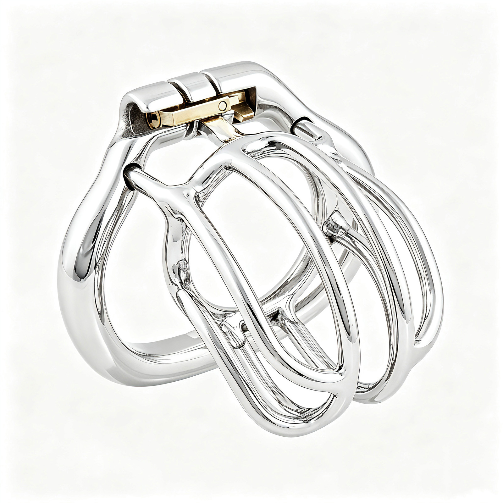 TERNENCE Male Chastity Device Short Small Inner Diameter 30mm Belt Ergonomic Design Hinged Ring Men Cock Cage