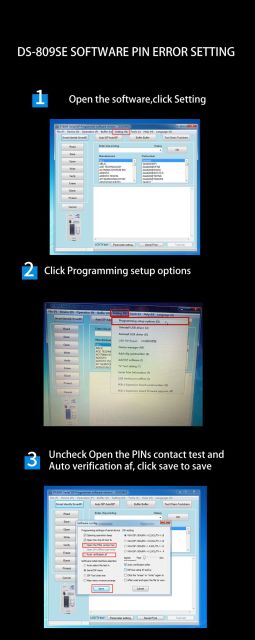DS-809SE UEFI/BIOS  In-Circuit  Programmer
