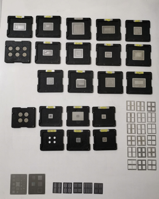 DS-908 PC Laptop Reballing Jig with Stencils