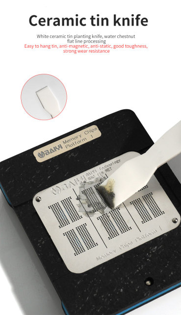 DS-201B MacBook Reballing Jig with Stencils