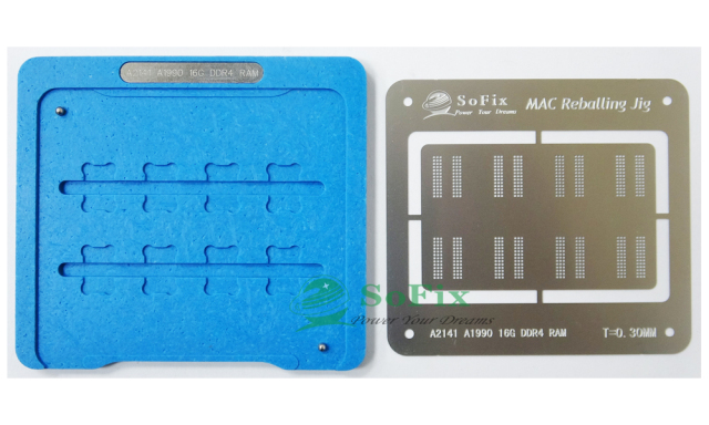 MacBook logic board  BGA Reballing stencil ,Full set