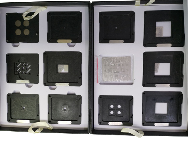 DS-908 PC Laptop Reballing Jig with Stencils