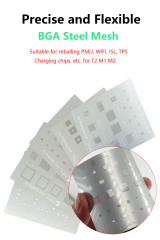 BGA Reballing Magnetic Stencil | RAM | NAND | T2 | Upgrade Kit, S-F302