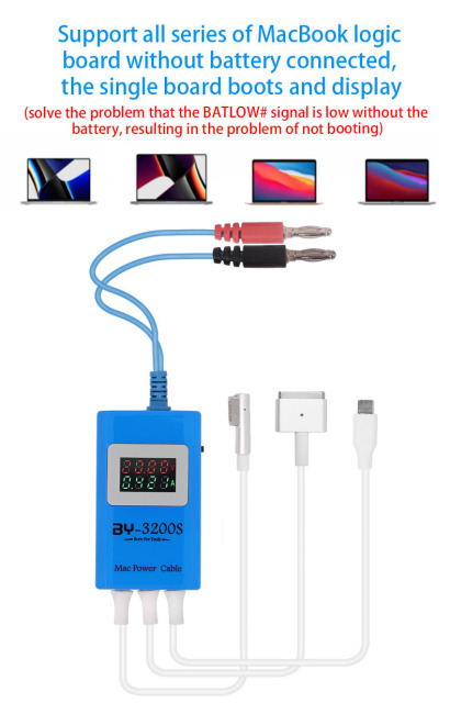 BY-3200S Mac Power Cable,MacBook logic board boot power cord