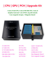 Inter | M1 | M1 Pro | M2 CPU | GPU | PCH , BGA Reballing Stencil, S-F304