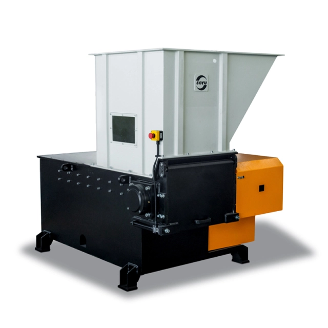 single shaft shredder