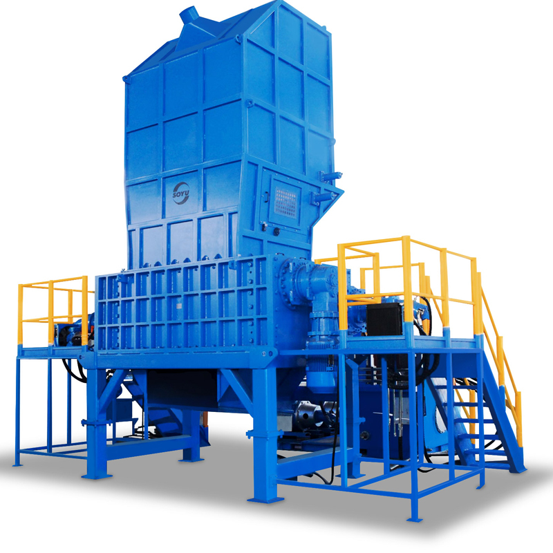 Pulp and Paper Mill Waste Shredder