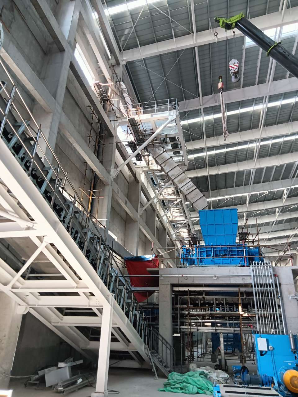 Pulp and Paper Mill Waste Shredder