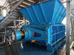 Pulp and Paper Mill Waste Shredder