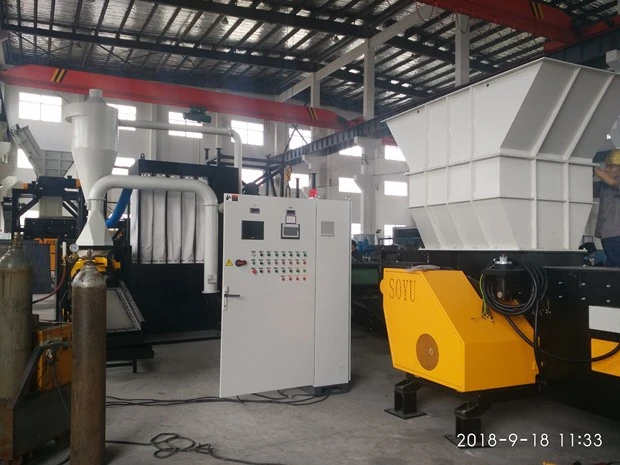 Copper Wire Recycling & Granulating Machine