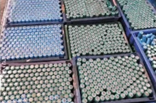 Retired battery recycling plant