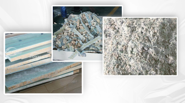 Retired Wind Turbine Blades (Fiberglass Products) Resource Utilization Disposal System