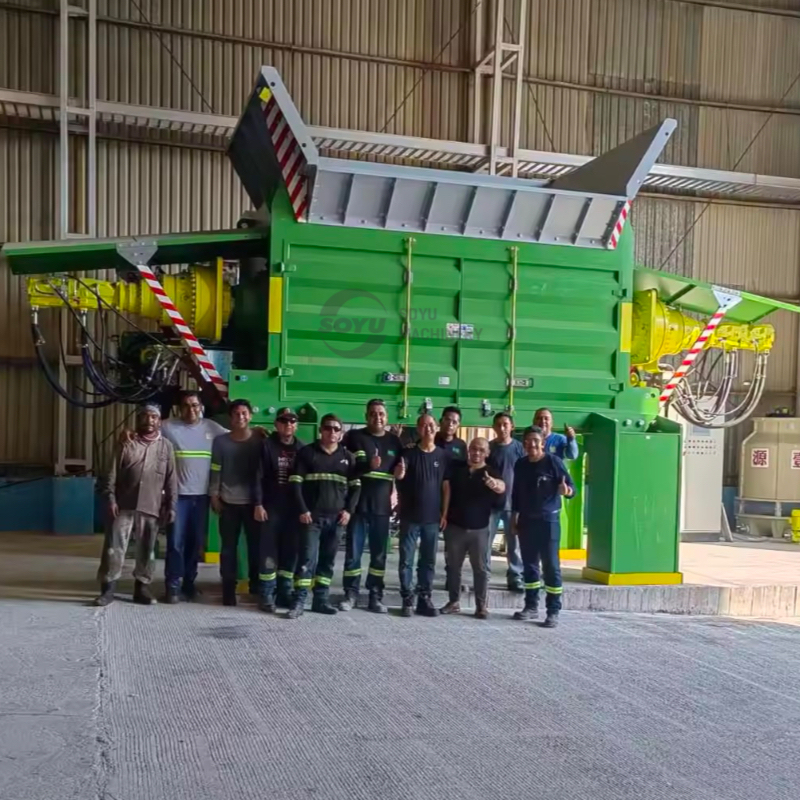 SOYU Aluminum Scrap Shredder